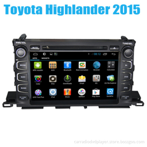 Quad Core Car Dvd Players Android GPS Radio for Toyota Prado 2013 10.1 Inch